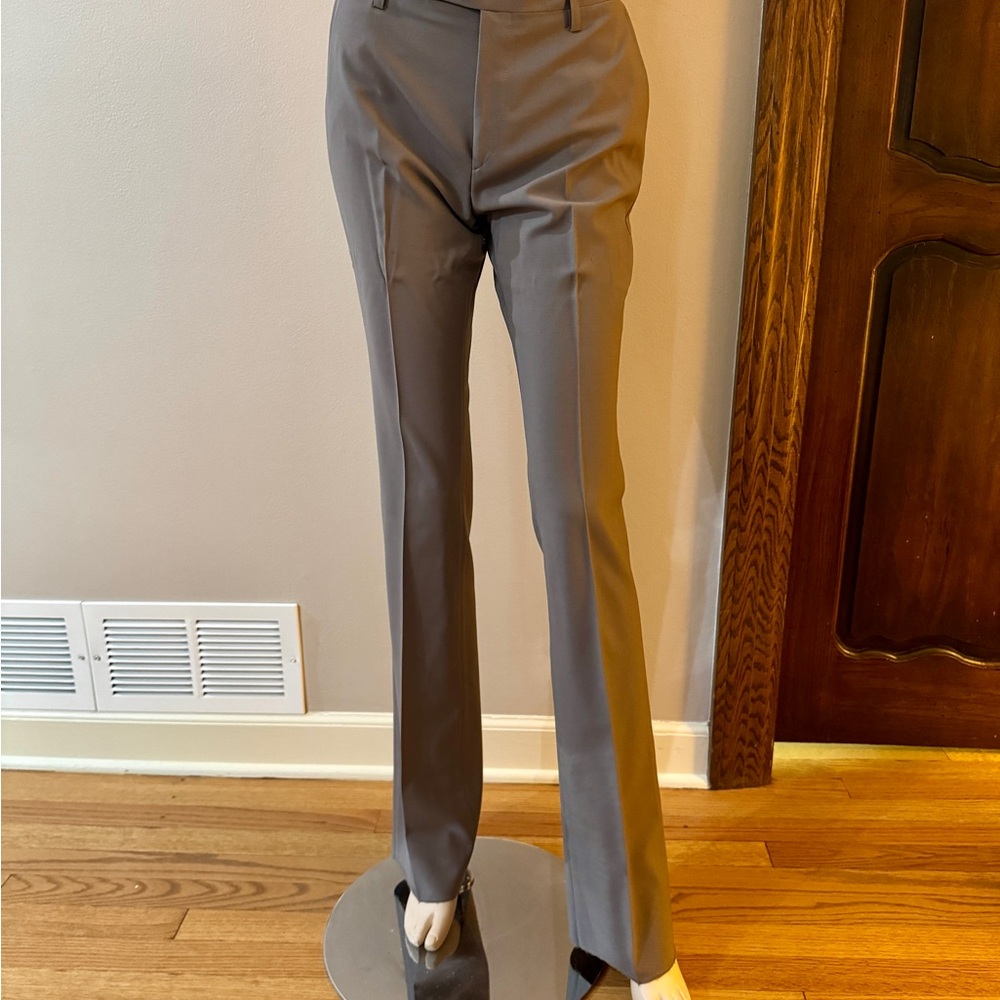 Vintage Y2K Barbara Bui Initials, size XS/36, Woman’s Gray Tailored Dress Pants